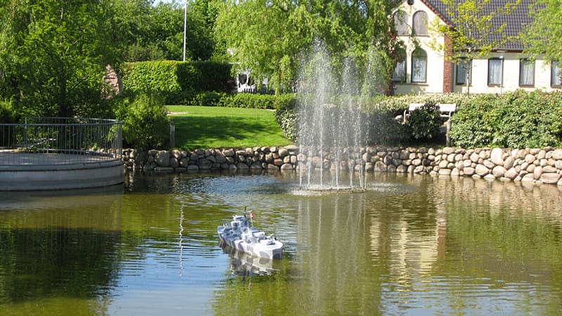 Vorbasse Krigshavn - Bild von Springbrunnen