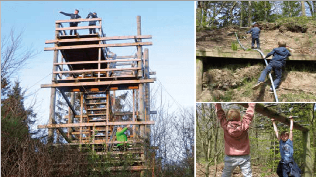 Der Lunderbjerg Aussichtsturm
