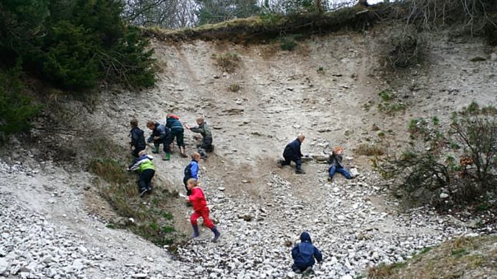 Skillingbro Kalkgrav (Kalkgraben)