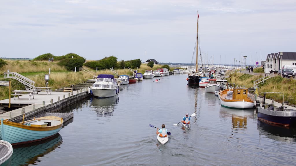 Muschelstadt, Løgstørs Geschichte